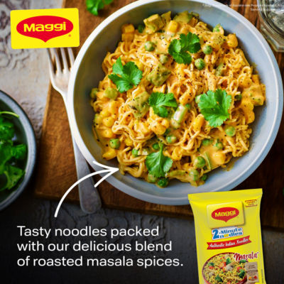 2 Minute Authentic Indian Masala Spicy Instant Noodles 70g thumbnail 4