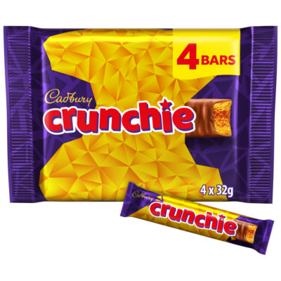 Cadbury Crunchie Chocolate Bar Multipack