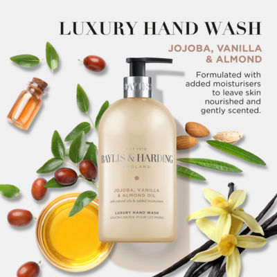 Signature Jojoba, Vanilla & Almond Oil Hand Wash 500ml thumbnail 4