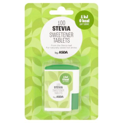 ASDA Asda 100 Stevia Sweetener Tablets 5g