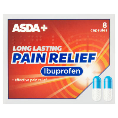 Long Lasting Pain Relief Ibuprofen 8 Capsules thumbnail 2