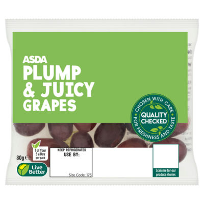 Plump & Juicy Grapes 80g thumbnail 2