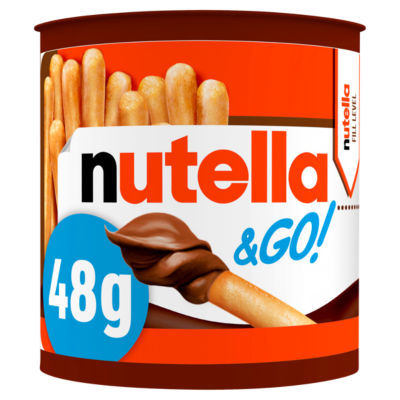 Nutella & Go! Hazelnut Chocolate Spread and Breadsticks Snack Pot 1 x 48g