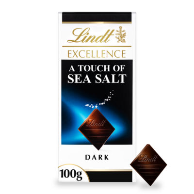 Excellence Dark Sea Salt Chocolate Bar 100g thumbnail 2