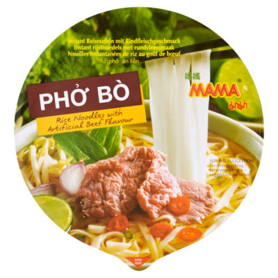 Rice Noodles with Artificial Beef Flavour 65g thumbnail 2