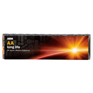 24 AA Long Life Super Alkaline Batteries thumbnail 2