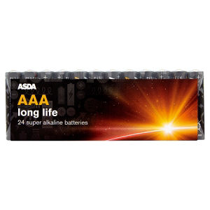 24 AAA Long Life Super Alkaline Batteries thumbnail 2