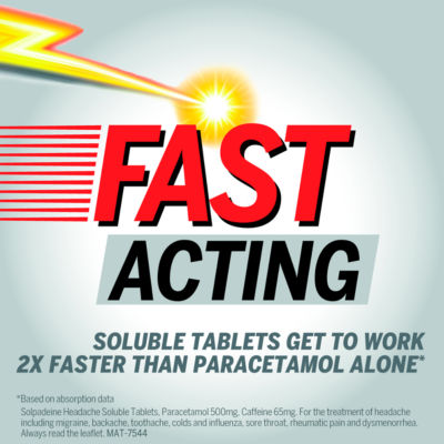 Headache Soluble Tablets 16 Tablets thumbnail 3