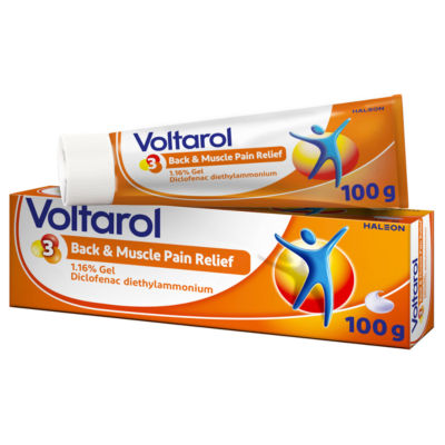 Back & Muscle Pain Relief 1.16% Gel 100g thumbnail 2
