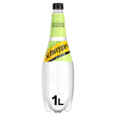Slimline Elderflower Tonic Water 1L Bottle thumbnail 2