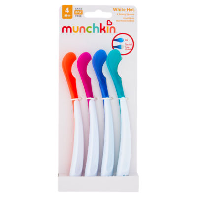 Munchkin White Hot Safety Spoons 4m+