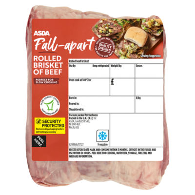 Fall-Apart Rolled Brisket of Beef