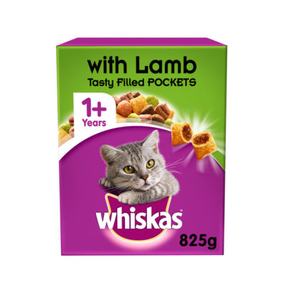 Adult Cat Complete Dry Cat Food Biscuits Lamb