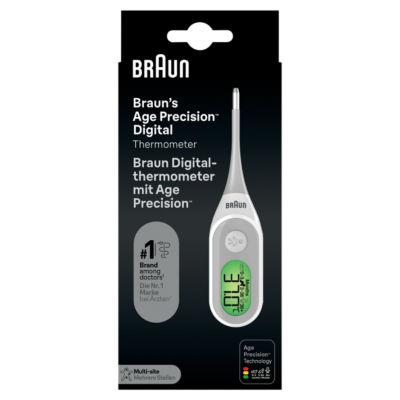 Age Precision® Digital thermometer | Digital Stick for Multi-Site Usage  | Orally, Rectally or Underarm | Baby and Infant Friendly | #1 Brand among doctors1 | PRT2000 thumbnail 2