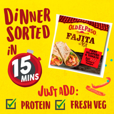 Fiery Jalapeño and Tomato Fajita Kit 500g thumbnail 3