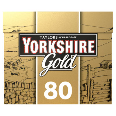 Yorkshire Gold 80 Tea Bags 250g