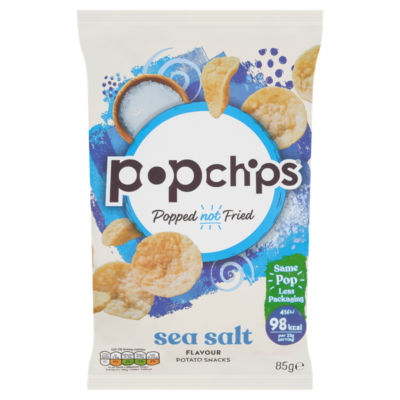 popchips Sea Salt Sharing Crisps 85g thumbnail 4