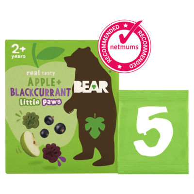 Little Paws Apple and Blackcurrant 2+ years 5x20g thumbnail 2
