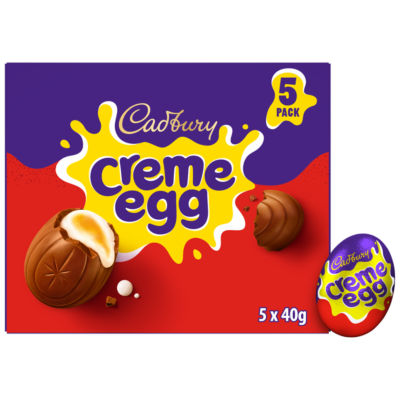 Creme Egg Chocolate 5 Pack Multipack 200g (5 x 40g) thumbnail 2