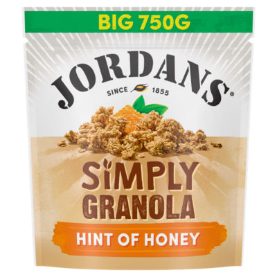 Simply Granola with a Hint of Honey Breakfast Cereal 750g