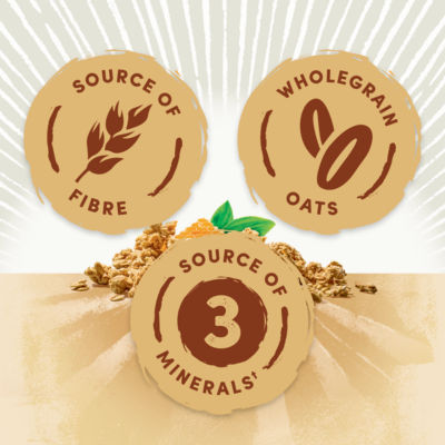 Simply Granola with a Hint of Honey Breakfast Cereal 750g thumbnail 3