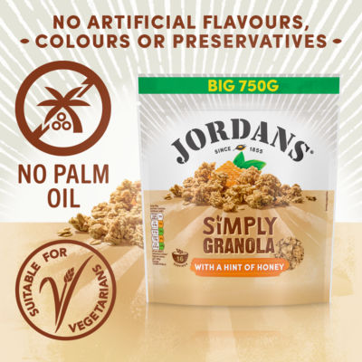 Simply Granola with a Hint of Honey Breakfast Cereal 750g thumbnail 4