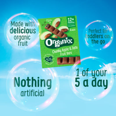 Banana & Date Fruit Bars Toddler Snacks Multipack 6x17g 12 months+ thumbnail 3