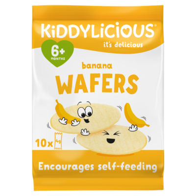 Banana Wafers 6+ Months 10 x 4g (40g) thumbnail 2