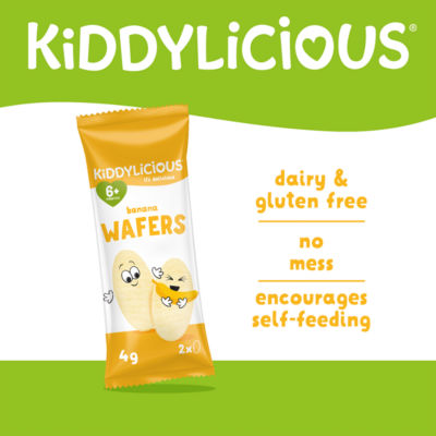 Banana Wafers 6+ Months 10 x 4g (40g) thumbnail 3