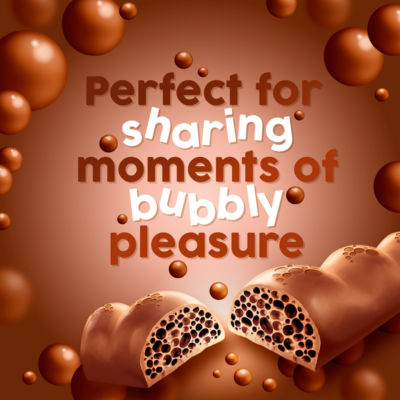 Bubbly Milk Chocolate Bar 4 Pack Multipack 108g thumbnail 4