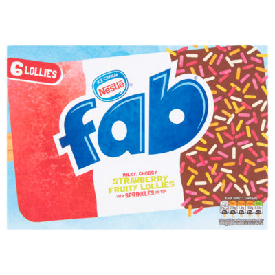 Strawberry Ice Lollies 6x58ml thumbnail 2