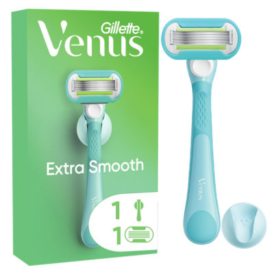 Gillette  Extra Smooth Women’s Razor, 1 Refill Razor Cartridges thumbnail 2
