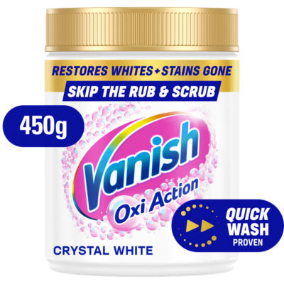 Vanish Oxi Action Fabric Stain Remover Powder Whites