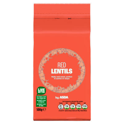 Red Lentils 500g thumbnail 2