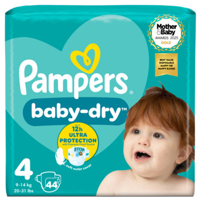 Baby-Dry Size 4, 44 Nappies thumbnail 2
