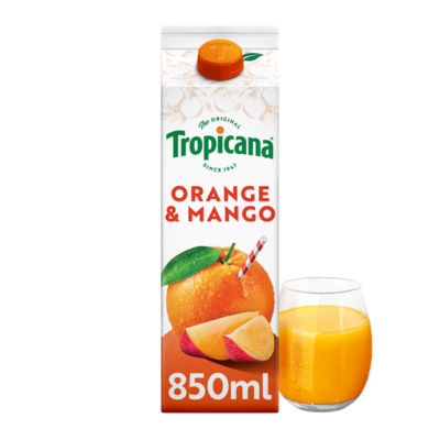 Tropicana Pure Orange & Mango Fruit Juice
