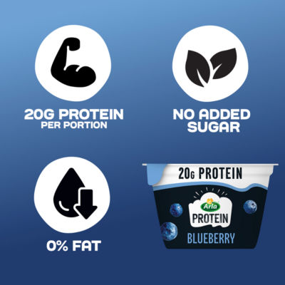 Protein Blueberry Yogurt 200g thumbnail 3