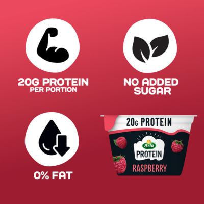 Protein Raspberry Yogurt 200g thumbnail 3