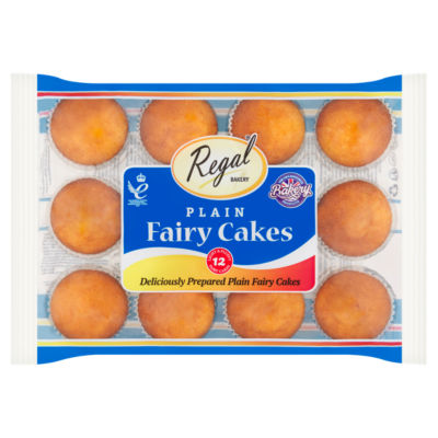 12 Plain Fairy Cakes 280g thumbnail 2