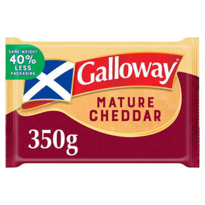 Mature Scottish Coloured Cheddar Cheese 350g thumbnail 2