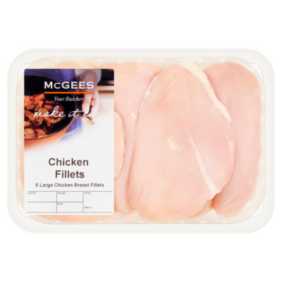6 Large Chicken Breast Fillets 1,140g thumbnail 2