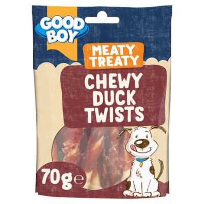 Meaty Treaty Chew Duck Twisters 70g thumbnail 2
