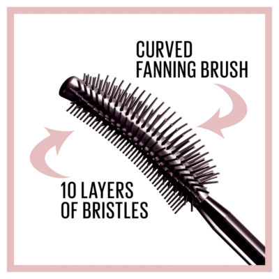 Maybelline Mascara, Lash Sensational Waterproof Mascara, Volumizing and Thickening, Colour: Black thumbnail 4