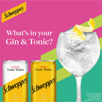 Slimline Tonic Water 12 x 150ml Cans thumbnail 4