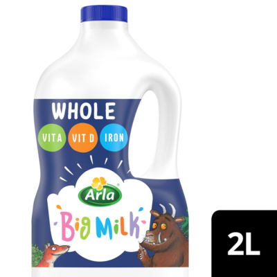 Arla  Fresh Whole Milk  2L Vitamin Enriched for kids 1+ thumbnail 2