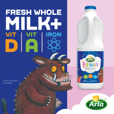 Arla  Fresh Whole Milk  2L Vitamin Enriched for kids 1+ thumbnail 3