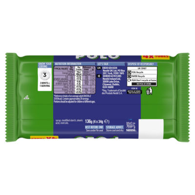 Original Mint Tube Multipack 4 Pack 34g thumbnail 4