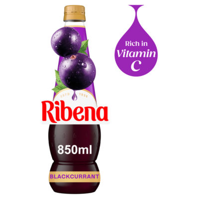 Blackcurrant Squash 850ml thumbnail 2