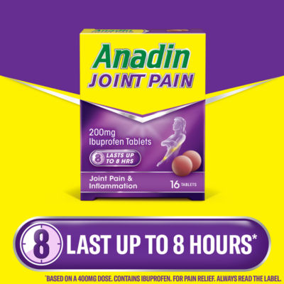 Joint Pain Relief Ibuprofen Tablets 16s thumbnail 3