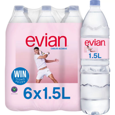 Evian Still Mineral Water